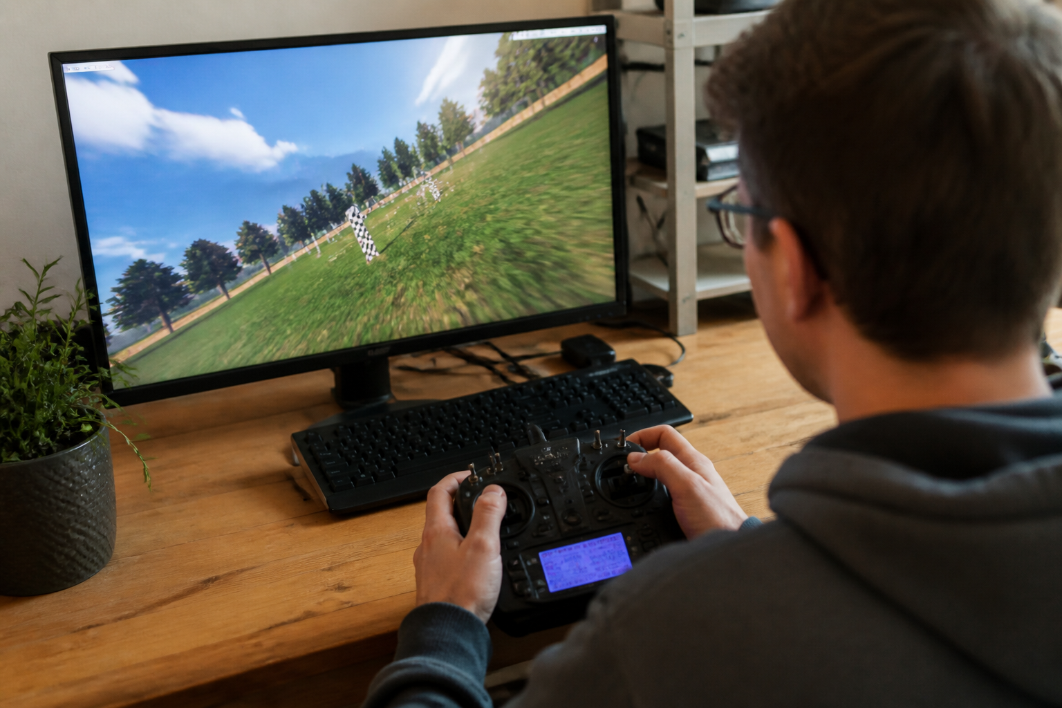 FPV vliegen leren simulator